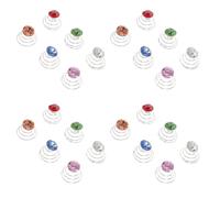 Generic 60pcs Bridal Hairpin Spiral Clips Rhinestone Twists Coils Hair Accessories in Assorted Colour Made of Iron to Hold Hair Well for Wedding and Party Random Color