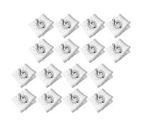 Generic 60pcs Disposable Music Notes Paper Napkins White High Absorbency Decorative Element Party Decorations with Artistic and Unique Style for Birthday Or Karaoke Events