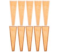 Generic 60pcs Single Rose Sleeve Flower Wrapping Supplies Made of Waterproof Kraft Paper with Open Bottom, Delicate and Beautiful Design for Valentine and Wedding Floral Bouquets