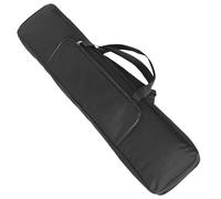 Generic 61-key Keyboard Case Portable Electric Piano Bag with Thickened Oxford Cloth, Soft Interior Padding and Ergonomic Shoulder Straps for Travel and Performance