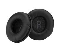 Generic 65MM Universal Replacement Ear Pads Soft Foam Cushion Cover for Headset Noise Reduction, Easy to Install for Comfortable Listening Experience, Black, 2.56", 1 Pair for All Headphones
