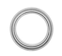 Generic 6702ZZ Deep Groove Double Shielded Ball Bearings Steel Low Noise 15mm Inner Diameter 21mm Outer Diameter 4mm Thickness 10pcs for Small Hobby Shaft Projects