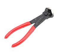 Generic 6in Professional Flush Cut Guitar Frets Cutter End Pliers for Violin Making, Slim Handle Thread Cutting Tool for Comfortable Control and Minimal Hand Fatigue, Black and Red