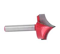 Generic 6mm Shank Double-edged 3D CNC Engraving End Mill V Groove Needle Tip Router Bit Woodworking Bit for Acrylic MDF PVC Chamfer 1pc (#2)