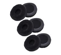 Generic 6Pcs 65mm Memory Foam Headphone Ear Pads for ATH-FC700 FC707- Versatile Ear Cushions for PC151 DJ1200- Exceptional Craftsmanship for Ideal Sound Experience (Black)