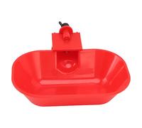 Generic 6PCS Automatic Poultry Drinking Bowls Long-Lasting ABS Waterer Bowl for Livestock Cat Dog Chicken Duck G1/8 Male Thread