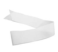 Generic 6pcs Blank Sash White Polyester DIY Not Easy to Tear Sash for Women Bride Shower Party Decorations, Graduation Season Back to School Decor