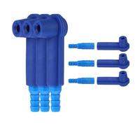 Generic 6pcs Brake Fluid Changer Connector for Car Accessories with Leak-Free Operation and Quick Extraction Abs Material Brake Oil Exchange Adapter Suitable for Automotive Bleeding Tools