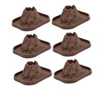 Generic 6Pcs DIY Volcano Science Models Educational Eruption Experiment Kit for and Hands Activities Safe and Prop for Science Projects and Demonstrations