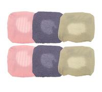 Generic 6Pcs Exfoliating Bath Wash Cloth Replacement for Shower Brush Back Scrubber, Body Scrubber Gloves Massage Pads, Suitable for Deep Cleansing and Skin Exfoliation in Shower