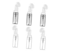 Generic 6pcs Foam Bottle Body Wash Spray Bottle Small For Face Airless Pump Bottle Cleaner Sprayer Bottle with Pump Dispenser Travel Toiletries Bottles Water Jug Pump Mist Plastic
