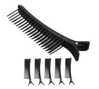 Generic 6pcs Hair Separating Clips for Women Professional Hairdressing Tool for Salon Home Use Firm Grip Styling Accessories for Hair Sectioning and Multipurpose Styling
