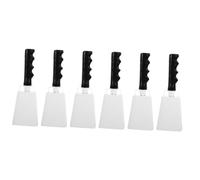 Generic 6pcs Handheld Cow Bells for Cheering Events Parties and Concerts Loud Percussion Instrument for Football Weddings and Family Gatherings