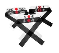 Generic 6pcs Japanese Headband Costume Accessories Samurai Bandana for Birthday Parties Themed Events Versatile Headwear for Fun Celebrations