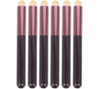 Generic 6pcs Makeup Applicator Sponge Set with Concealer Brush and Dust-Proof Cover, Dual-Use Wet Dry Cosmetic Sponges for Foundation and Powder Application, Portable Beauty Tools for