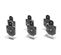 Generic 6pcs Mini Metal Train Targets Set with Safe Design and Sturdy Material for Indoor and Outdoor Sports Training and Practice