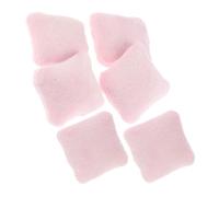 Generic 6Pcs Miniature Dollhouse Decorative Pillow Realistic Tiny Throw Pillows for Dolls for DIY Mini House Decor and Scene Layout