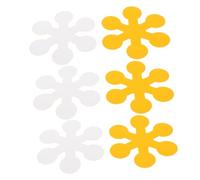 Generic 6pcs Non-Slip Stickers Waterproof Stickers Waterproof Tape Bathroom Sticker Bath Tub Grip Stickers Shower Anti Slip Stickers Bathtub Adhesive Non Slip Stickers Yellow Tomorrow