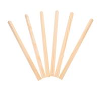 Generic 6pcs Pine Triangle Wooden Strips for DIY Window Trim Crafting, 12mm Edge X 30cm Length, Unfinished Wood Planks for Model Making, Home Decoration and Photography Props