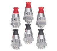 Generic 6pcs Pressure Cooker Safety Valve Pressure Cooker Spot Ninja Foodi Pressure Cooker Pressure Canner Accessories Pressure Cooker Vent Pipe Pressure Plug Cooker Aluminum Alloy