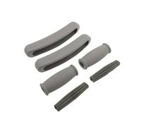 Generic 6pcs Set Rubber Underarm Crutch Pads Anti-Slip Wear-Resistant Replacement Accessories for Walkers and Crutches Providing Comfortable Support for Daily Mobility