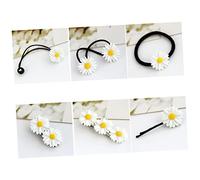 Generic 6pcs Set Simulation Hairband Daisy Hair Rope Daisy Hair Pin Hair Bands Hair Clip Daisy Hair Holder Daisy Barrette Bobby Pins Hair Ribbon Hairband