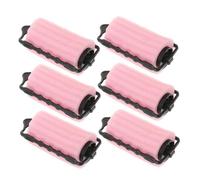 Generic 6pcs Soft Sponge Hair Curlers for Long Hair 4cm Diameter Heatless Rollers Comfortable Sleep-in Styling Tools
