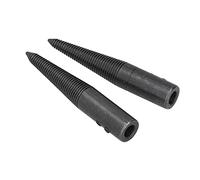 Generic 6Pcs Steel Tapered Spindle Adapter Sturdy and Secure with Threaded Design for Mini Bench Grinder