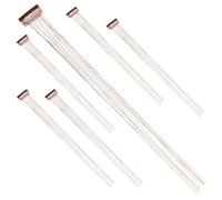 Generic 6pcs Tinsel Hair Extensions for Women, Stylish Coffee Colour with DIY Hair Styling, Cuttable Pet and Iron Material, for Christmas and New Year Parties