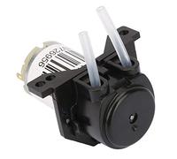 Generic 6V Miniature Silent Peristaltic Pump Titration Dc Self Priming Pump (6V Right Angle Black)