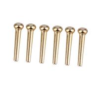 Generic 6x Guitar Bridge Pins Repairing Kits String Pegs for Folk Guitar Accessories