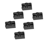 Generic 6x Headless Guitar Tremolo Bridge Saddles Convenient to Use Repair Parts