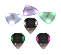 Generic 6x Luminous Guitar Picks, Portable Ukulele Picks As A Gift for Music Enthusiasts