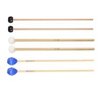 Generic 6x Percussion Drumsticks Wood Handle for Meditation Music Education Exercise