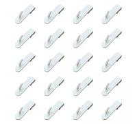 Generic 6x20 Pieces Hooks Hanger Peg Hook Electric Tool Pegboard Hook Hole Board Hooks for Home Workbench Camping, 4 Pcs