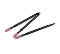 Generic 6x3Pcs Nail Cuticle Remover Pen Pusher Trimmer Buffer Stone Scrub Pen