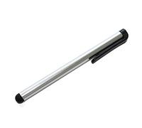 Generic 7.0 Capacitive Touch Screen Stylus Pen Durable Clip on Design for Home Learning and Office Supplies (Silver)