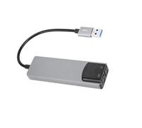 Generic 7.1 USB Sound Adapter High Resolution Music Stereo Surround Sound for Laptop PC Silver for Music Lovers