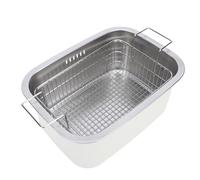 Generic 7.5L Portable Washing Up Bowl, 304 Stainless Steel Dish Tub for Sink, Multipurpose Kitchen Sink Bowl with Drain Basket for Fruit Vegetable