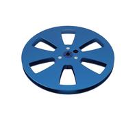Generic 7 Inch Aluminum Alloy Empty Tape Reel for TEAC Studer Machines, Premium Sound Quality Replacement Reel for Open Tape Players (Blue)
