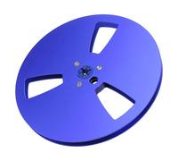 Generic 7 Inch Empty Takeup Reel for ReVox Studer Tape Recorder, Stable Sound Quality, Universal Applicability, 1 X Empty Reel Included (Blue)