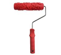 Generic 7-inch Paint Roller with Embossed Floral Pattern, for Wall and Ceiling Decoration, DIY Tools, #9