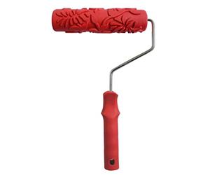 Generic 7-inch Paint Roller with Embossed Floral Pattern, for Wall and Ceiling Decoration, DIY Tools, #9