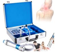 Generic 7 Massage Heads Extracorporeal Shock Wave Machine, ED Therapy Device with 50-105MJ Adjustable Energy, Deep Tissue Muscle Massager for Targeted Pain Relief and Deep Muscle Massage (A)