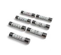 Generic 7 x Fuses Mixed Household Electrical Ceramic Domestic 1, 2, 3, 5, 7, 10 & 13 Amp Mains Fuse for Plugs