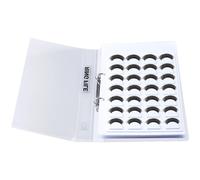 Generic 70 Pairs Lash Album, Display Case With 5 Trays & Clips, Portable, 12.2 X 9.4 In