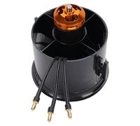 Generic 70mm Ducted Fan with 1800KV Brushless Motor Powerful Cooling 1900g Thrust for DIY Assembly Projects Plastic and Aluminum