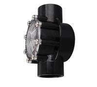 Generic 7235 180 Degree Check Valve Durable Function for Pools Spas Straight Through Lid Swimming Pool Check Valve