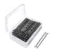 Generic 750 Count Black Bobby Pins, Hair Pins for Women Girls, Invisible Wave Hair clips Bulk with Storage box, Pain-Free Hairpins for all Hair types