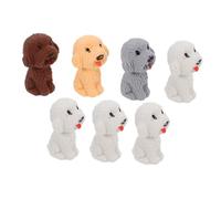 Generic 7pcs Adorable Dog Erasers Creative Animal Design for Students Cute School Supplies Engaging and Fun Pencil Accessories for Art and Learning